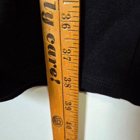 EUC ADRIENNE VITTADINI MOCK NECK BLACK MINIMALIST SLEEVELESS DRESS SIZE L - Picture 13 of 13